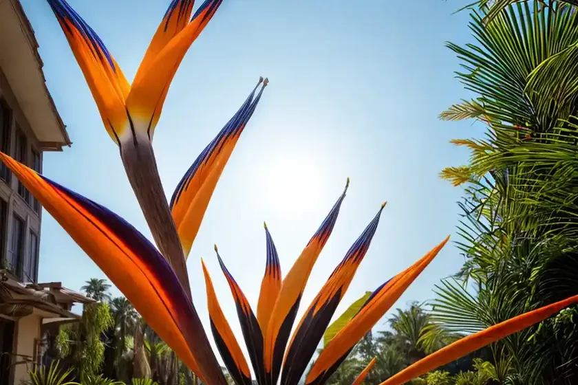 Strelitzia nicolai (giant bird of paradise)