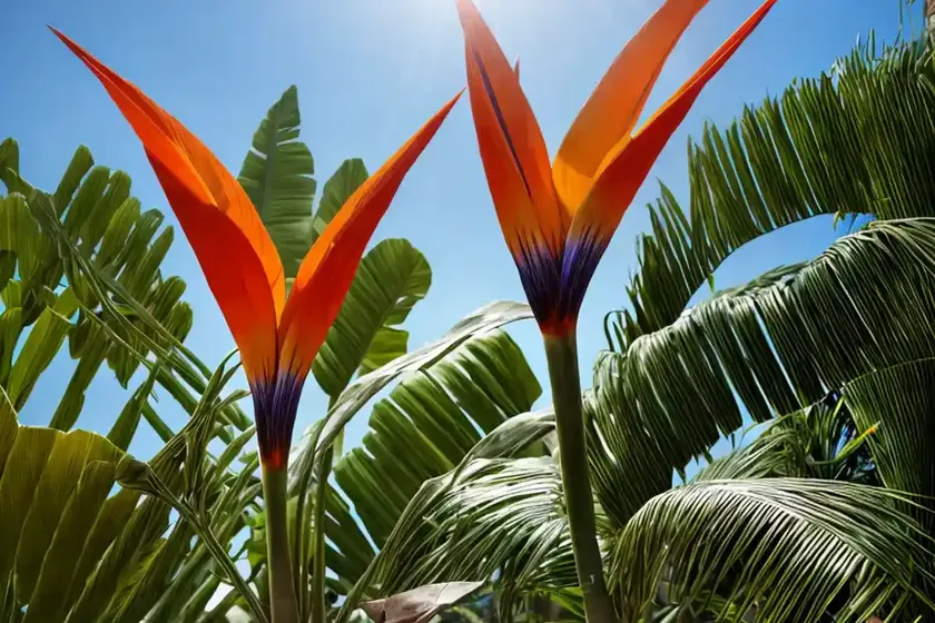Strelitzia reginae (bird of paradise) — photo 3