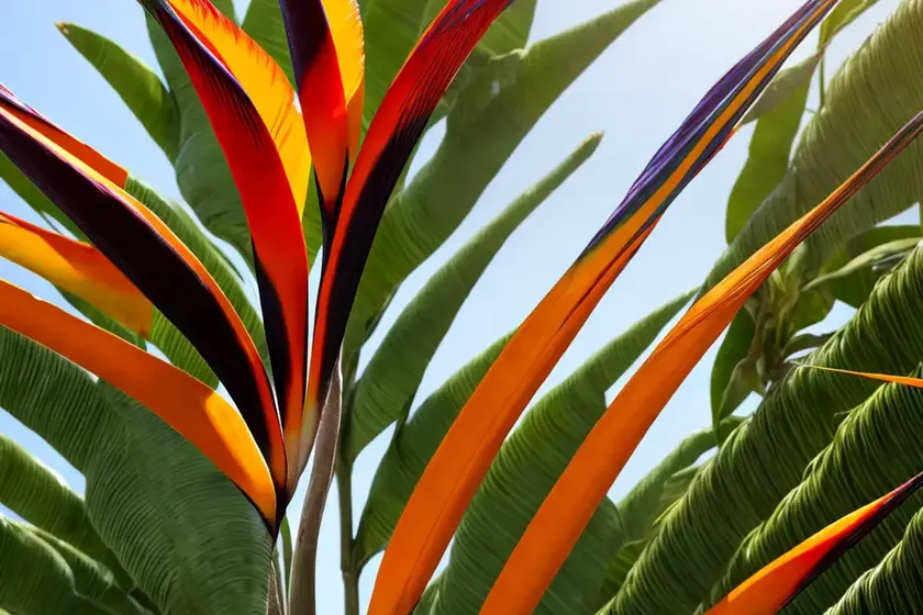 Strelitzia reginae ‘mandela’s gold’ (bird of paradise) — photo 2