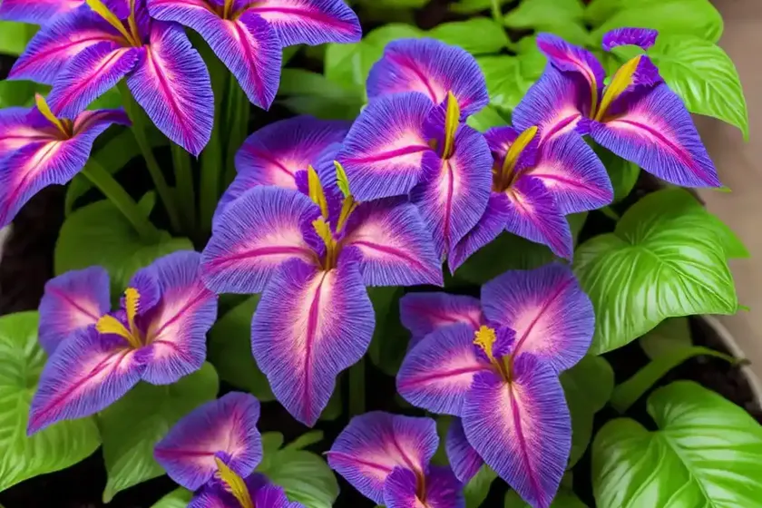 Streptocarpus ‘hope’ (cape primrose) — photo 2
