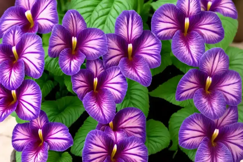 Streptocarpus ‘hope’ (cape primrose) — photo 3