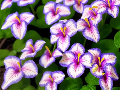 Streptocarpus ‘Hope’ (Cape Primrose)