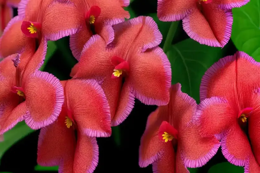 Streptocarpus ‘polka-dot red’ (cape primrose) — photo 3