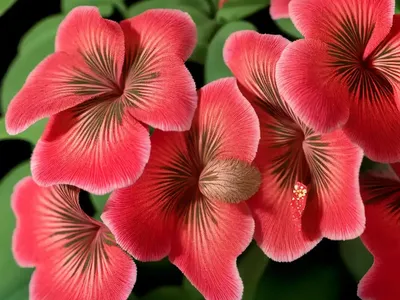 Streptocarpus ‘Polka-Dot Red’ (Cape Primrose)