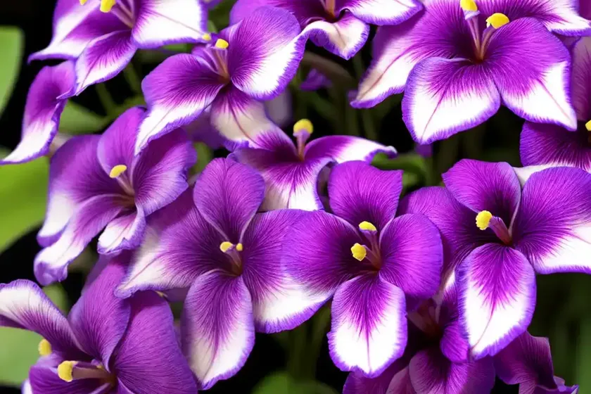 Streptocarpus ‘purple panda’ (cape primrose) — photo 2