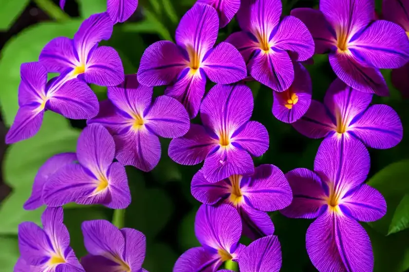 Streptocarpus ‘purple panda’ (cape primrose) — photo 3