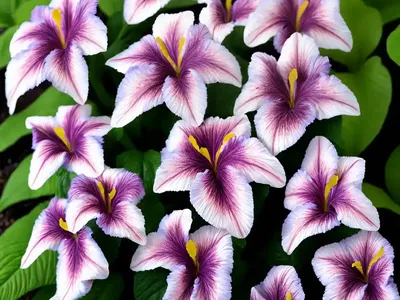 Streptocarpus ‘Seren’ (Cape Primrose)