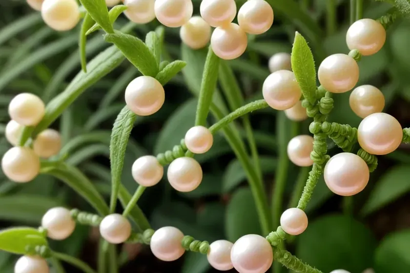 String-of-pearls (curio rowleyanus) — photo 2
