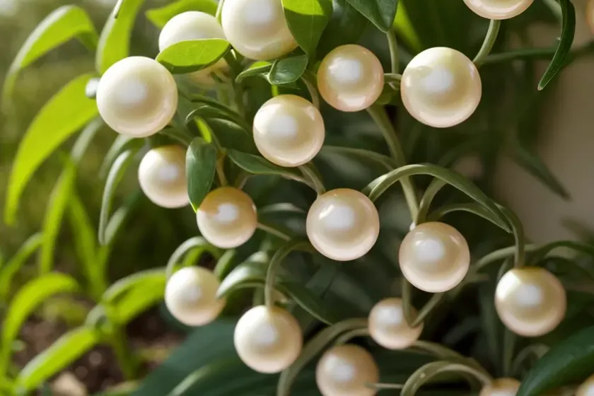 String-of-pearls (curio rowleyanus) — photo 3