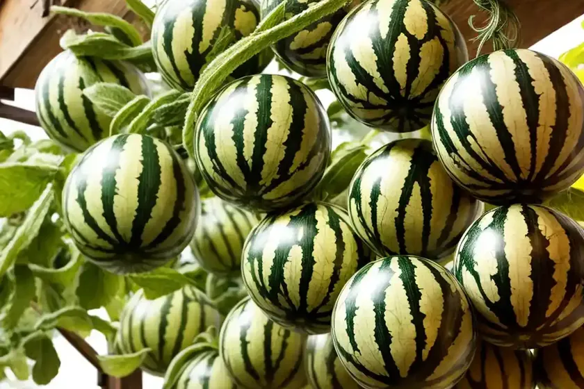 String of watermelons (curio herreanus)