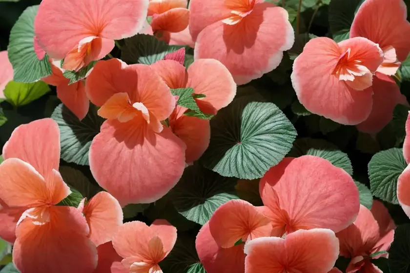 Striped begonia (begonia listada) — photo 2