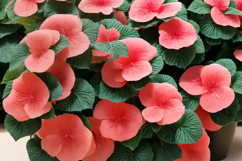 Striped begonia (begonia listada) — photo 3