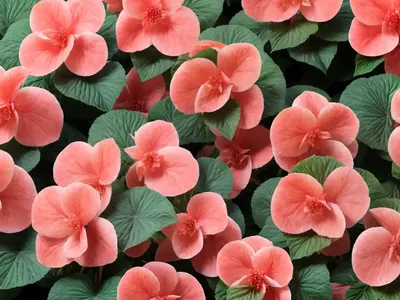 Striped Begonia (Begonia Listada)