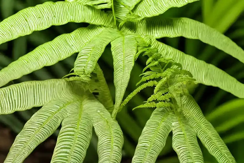 Striped brake (pteris quadriaurita) — photo 3