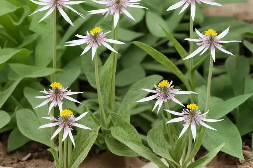 Striped corn catchfly, sand catchfly (silene conica) — photo 3