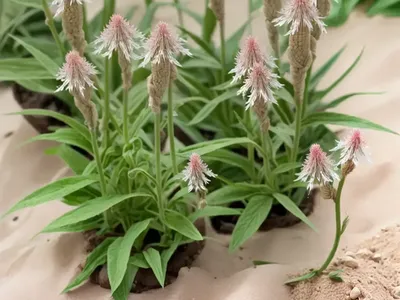 Striped Corn Catchfly, Sand Catchfly (Silene Conica)
