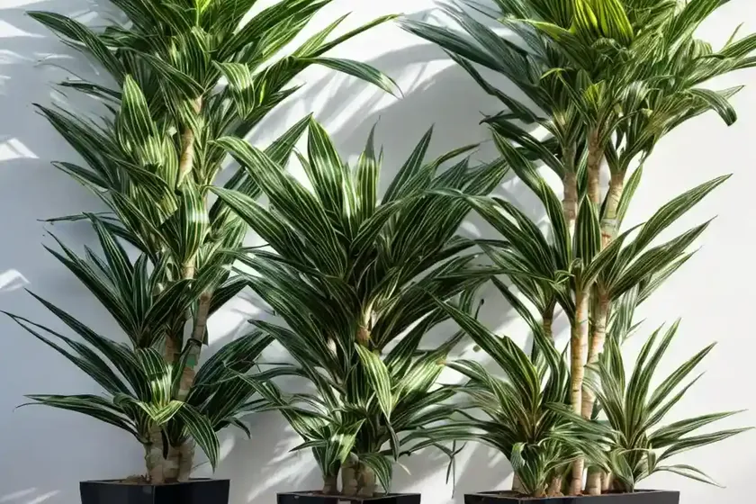 Striped dracaena (dracaena fragrans (deremensis group) ‘limelight’) — photo 3