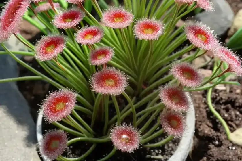 Sundew Plant Drosera Rotundifolia (Drosera Rotundifolia ) — photo 2