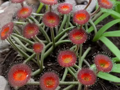 Sundew Plant Drosera Rotundifolia (Drosera Rotundifolia )