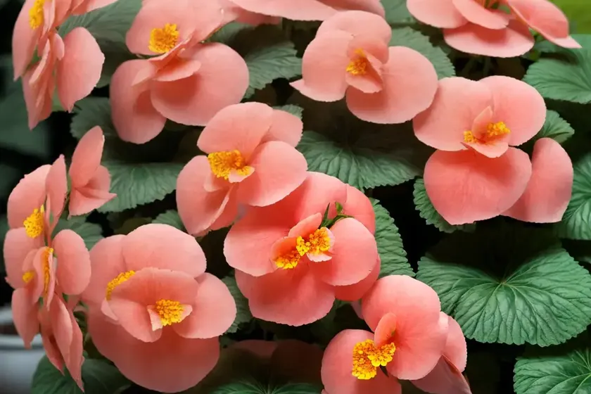 Sutherland begonia (begonia sutherlandii) — photo 3