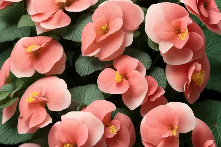 Sutherland begonia (begonia sutherlandii)