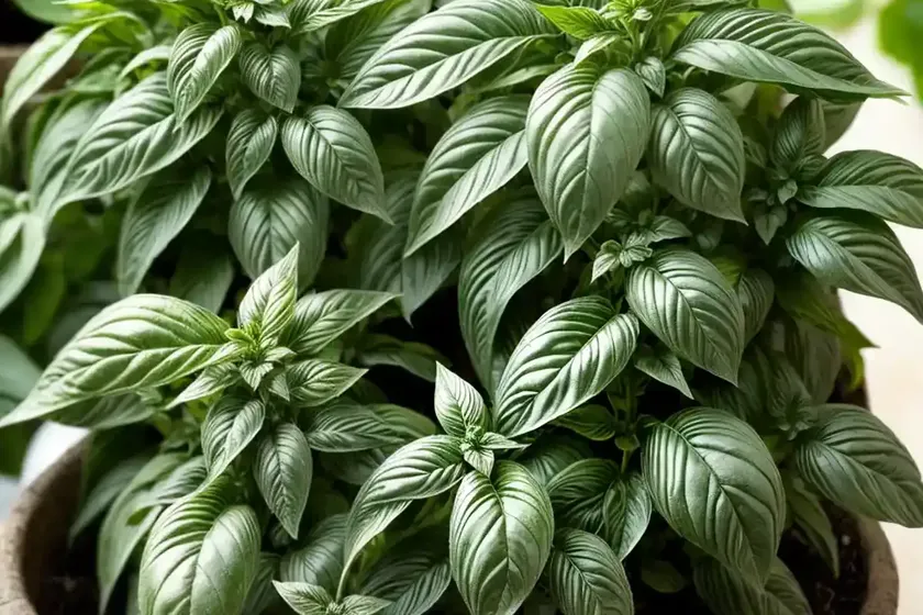 Sweet basil (ocimum basilicum) — photo 2