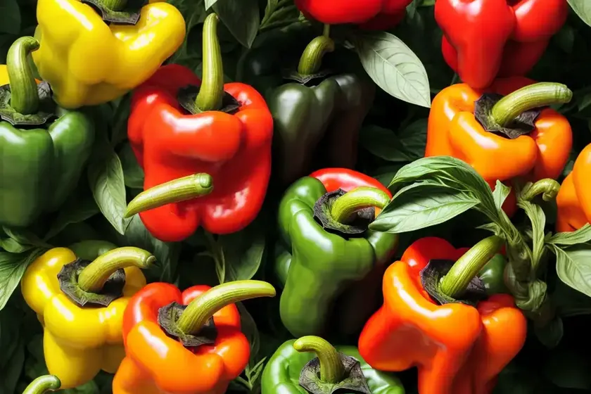 Sweet bell pepper (capsicum annuum ‘park’s early thickset’) — photo 2