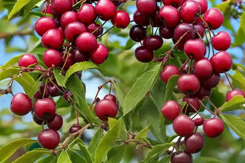 Sweet cherry (cerasus avium) — photo 3