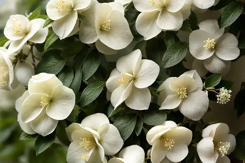 Sweet mock orange (philadelphus coronarius) — photo 3