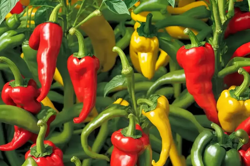 Sweet pepper (capsicum annuum ‘bananarama’) — photo 2