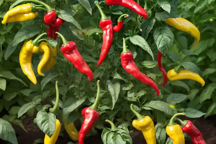 Sweet pepper (capsicum annuum ‘bananarama’) — photo 3