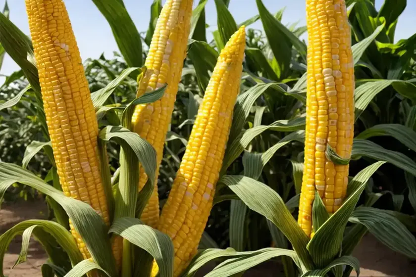 Sweetcorn (zea mays convar. saccharata var. rugosa) — photo 2