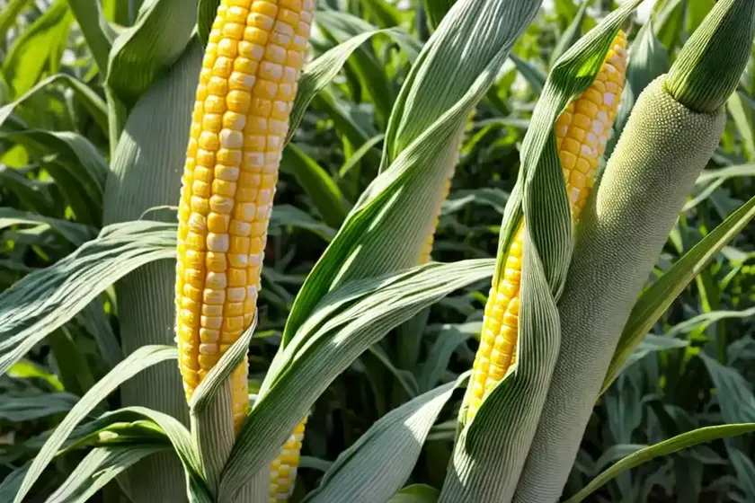 Sweetcorn (zea mays convar. saccharata var. rugosa) — photo 3