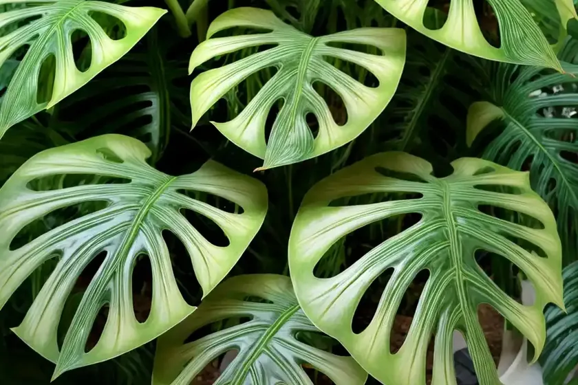Swiss cheese plant (monstera deliciosa) — photo 3
