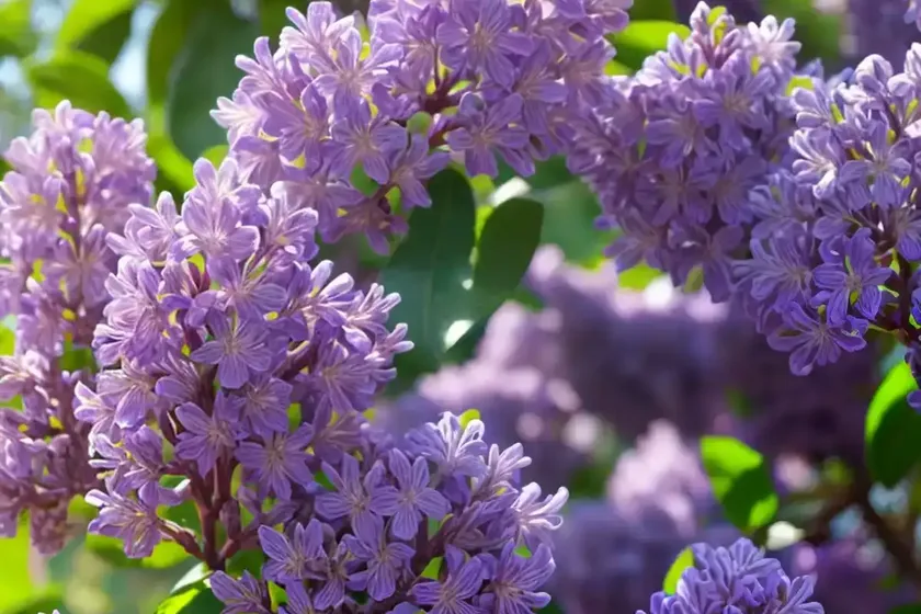 Syringa x hyacinthiflora ‘royal purple’ (early flowering lilac) — photo 3