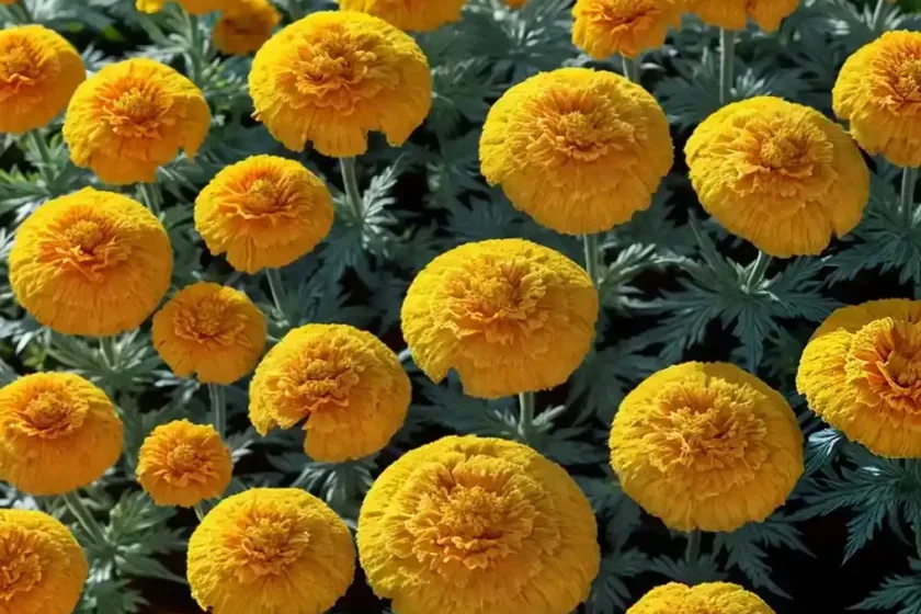 Tagetes erecta (african marigold)