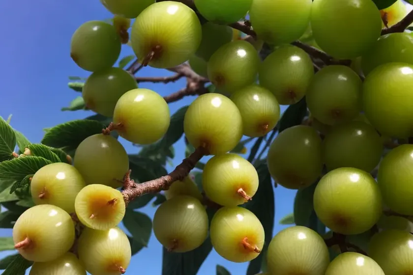Tahitian gooseberry tree (phyllanthus acidus) — photo 2