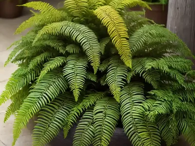 Tassel Fern (Polystichum Polyblepharum)