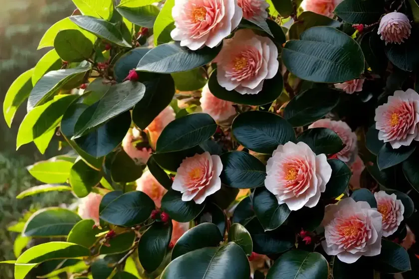 Tea-oil plant (camellia oleifera) — photo 2