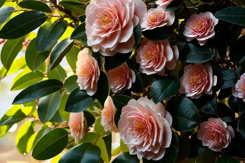 Tea-oil plant (camellia oleifera) — photo 3