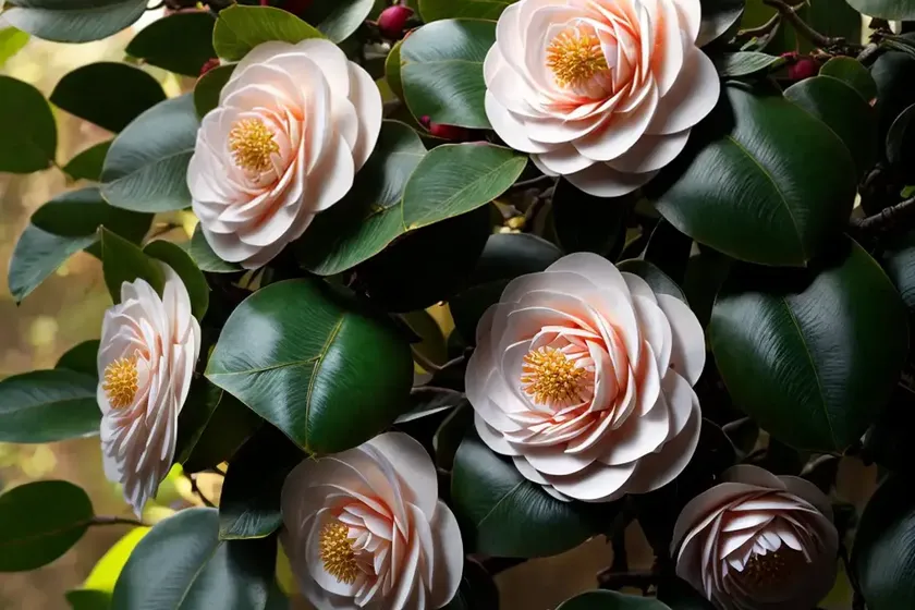 Tea-oil plant (camellia oleifera)
