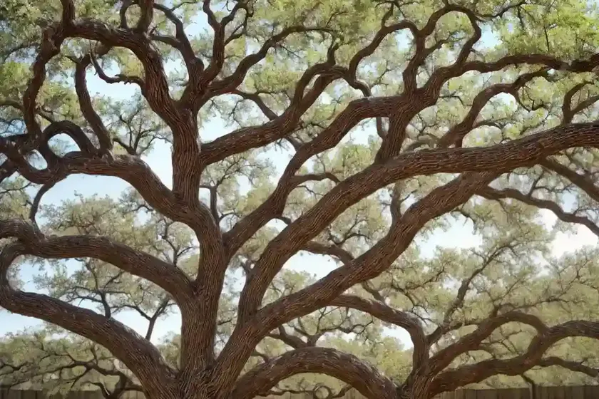 Texas live oak (quercus fusiformis) — photo 2