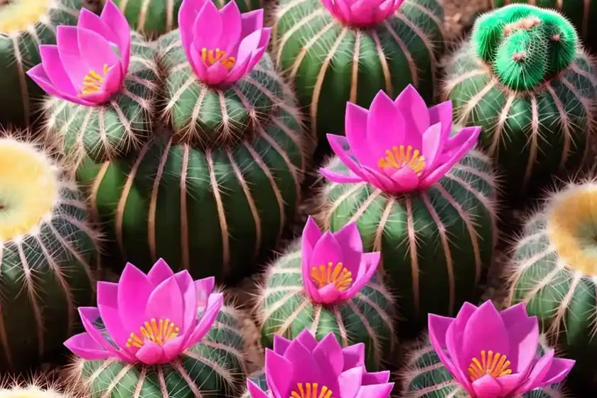 Texas rainbow cactus (echinocereus dasyacanthus) — photo 3