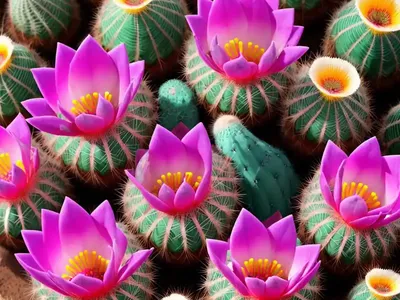 Texas Rainbow Cactus (Echinocereus Dasyacanthus)