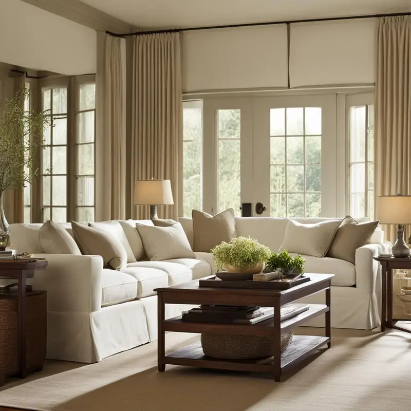 Maxwell Slipcovered Sofa