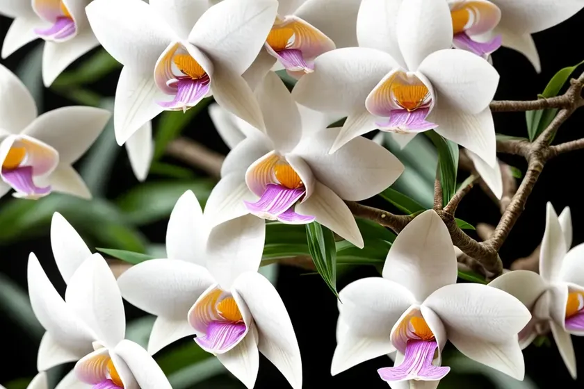 The fractiflex dendrobium (dendrobium fractiflexum) — photo 2