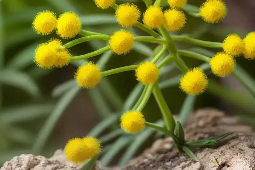 The yellow serradella, yellow bird foot (ornithopus compressus) — photo 3