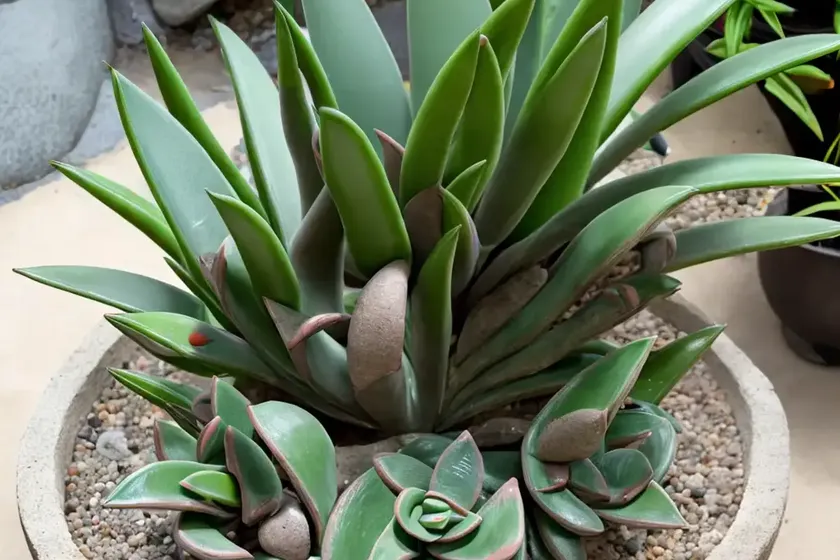Thicket gasteria (gasteria excelsa) — photo 2