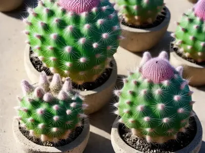 Thimble Cactus (Mammillaria Gracilis Fragilis)