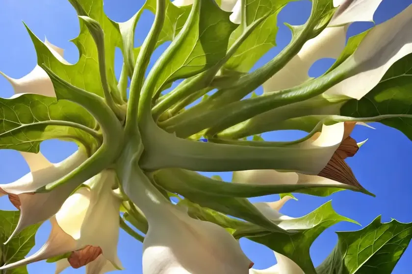 Thorn-apple (datura stramonium) — photo 2